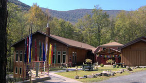 Conference hall at Menla