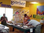Leather work