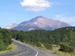 View on the drive up to Estes Park