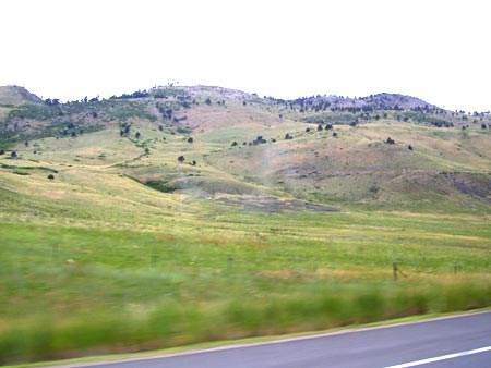 Foothills along the Front Range