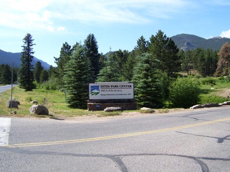 YMCA sign