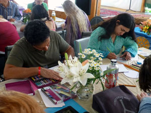 Art workshop at AUM 2013