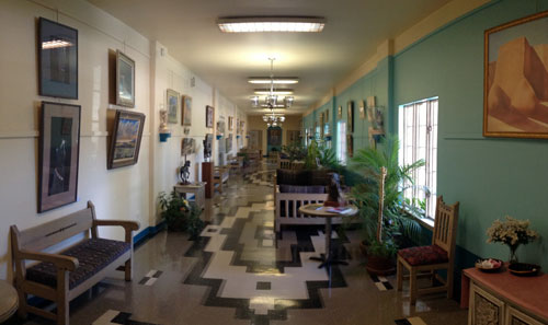 Kachina Lodge hallway