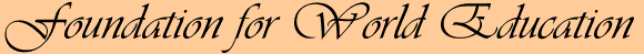 Foundation for World Education logo